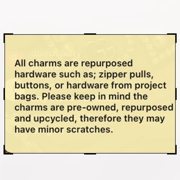 Upcycled Accessory Item - Picture 2 of 2